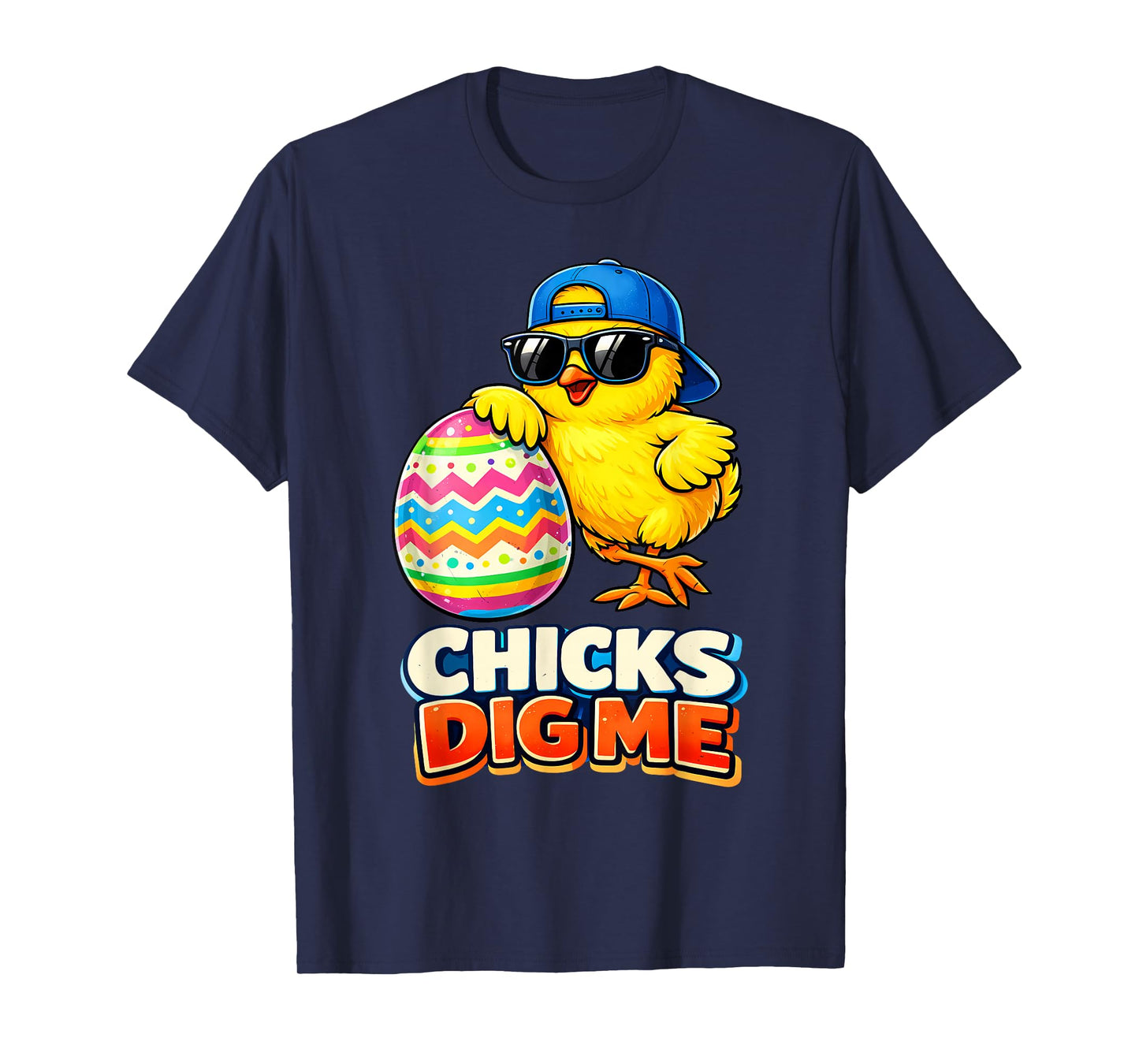 Kids Boys Easter Cute Chicks Dig Me Easter Kids Boys Men T-Shirt