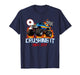 Crushing It Since 2017 Nine 9th Birthday Boys 9 Years Old T-Shirt