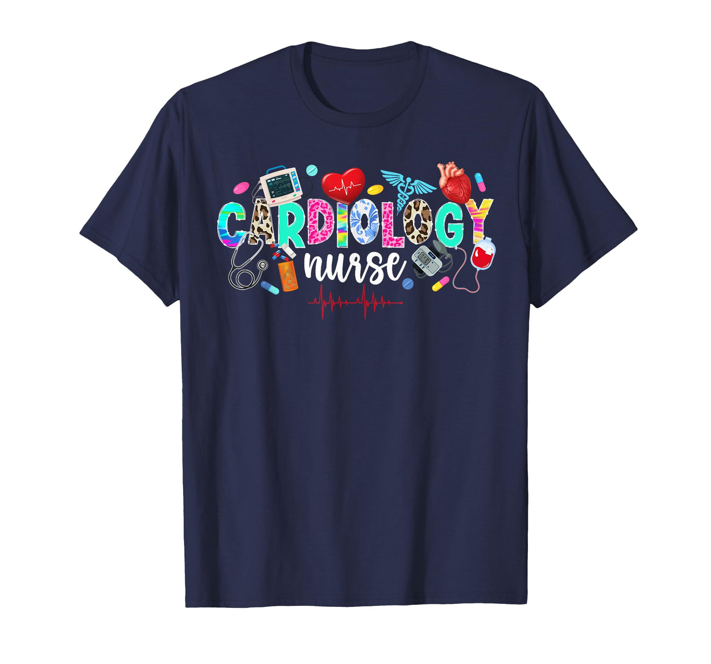 Cardiac Nurse Cardiac Nursing Cardiology Nurse T-Shirt