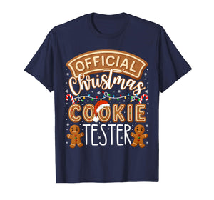 Official Christmas Cookie Tester Taster Funny Family Baking T-Shirt