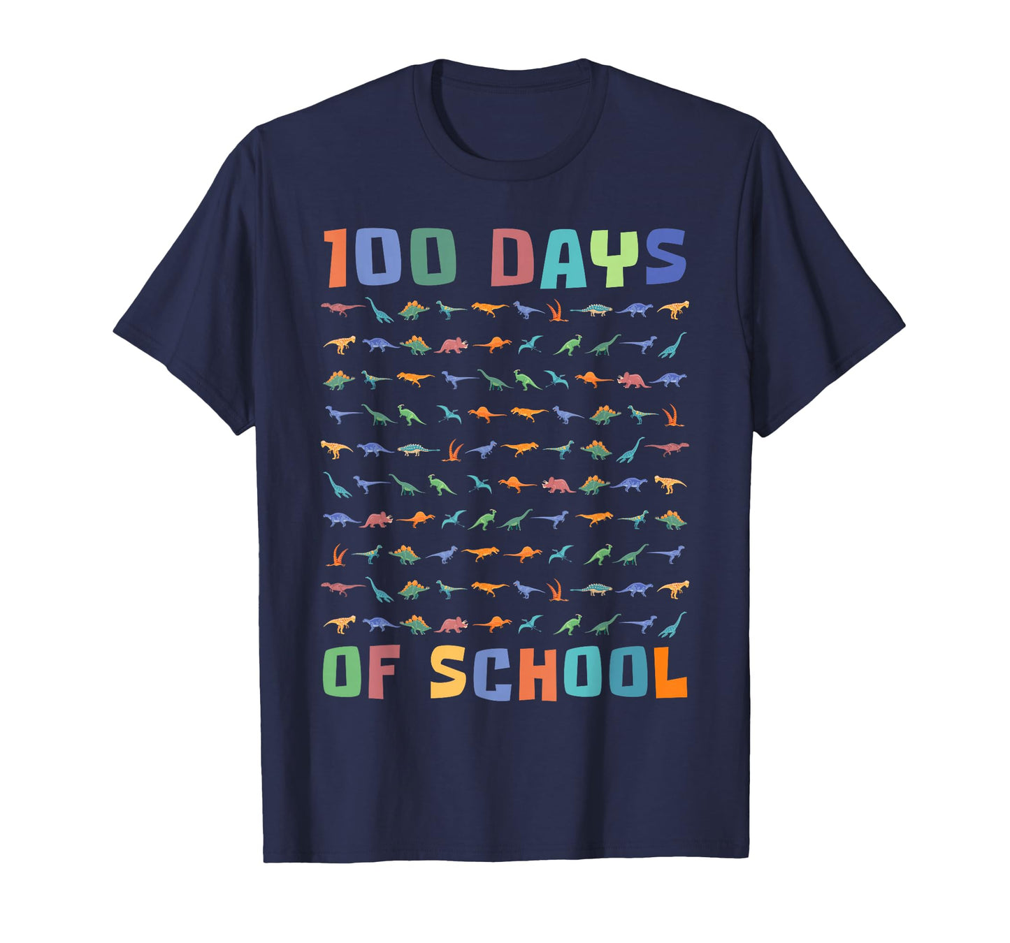 100 Days of School Dinosaur 100 T-Rex Toddler Boy T-Shirt