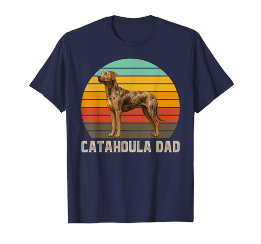 Catahoula Dad Catahoula Leopard Dog Owner Catahoula Lover T-Shirt