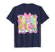 100 Days of School Bow 100th Day of School Teacher Kid Girl T-Shirt