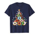 Funny Donuts Christmas Tree Lights Xmas PJS Boys Kids Girls T-Shirt