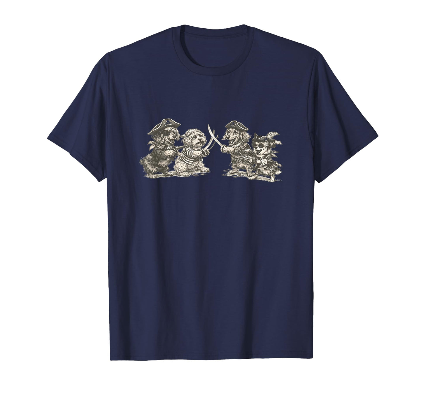 Gasparilla Pirate Dogs Tampa Festival Graphic T-Shirt