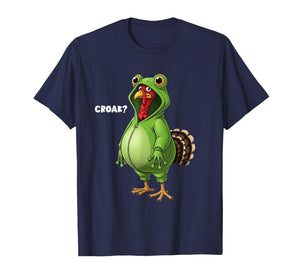 Turkey Frog Funny Thanksgiving Costume T-Shirt
