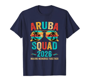 Aruba Vacation Squad 2026 Family Matching Vintage T-Shirt