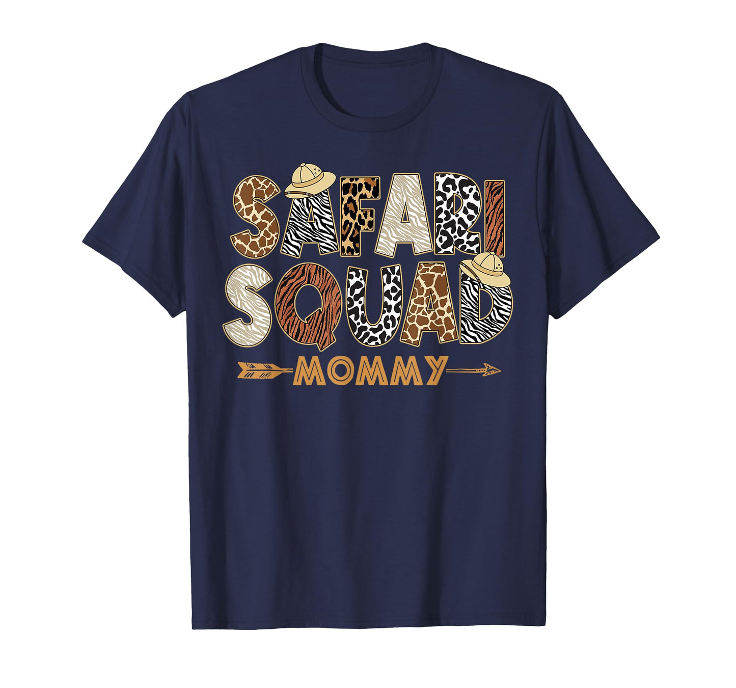 Safari Zoo Safari Squad Mommy of Birthday Boy Girl T-Shirt