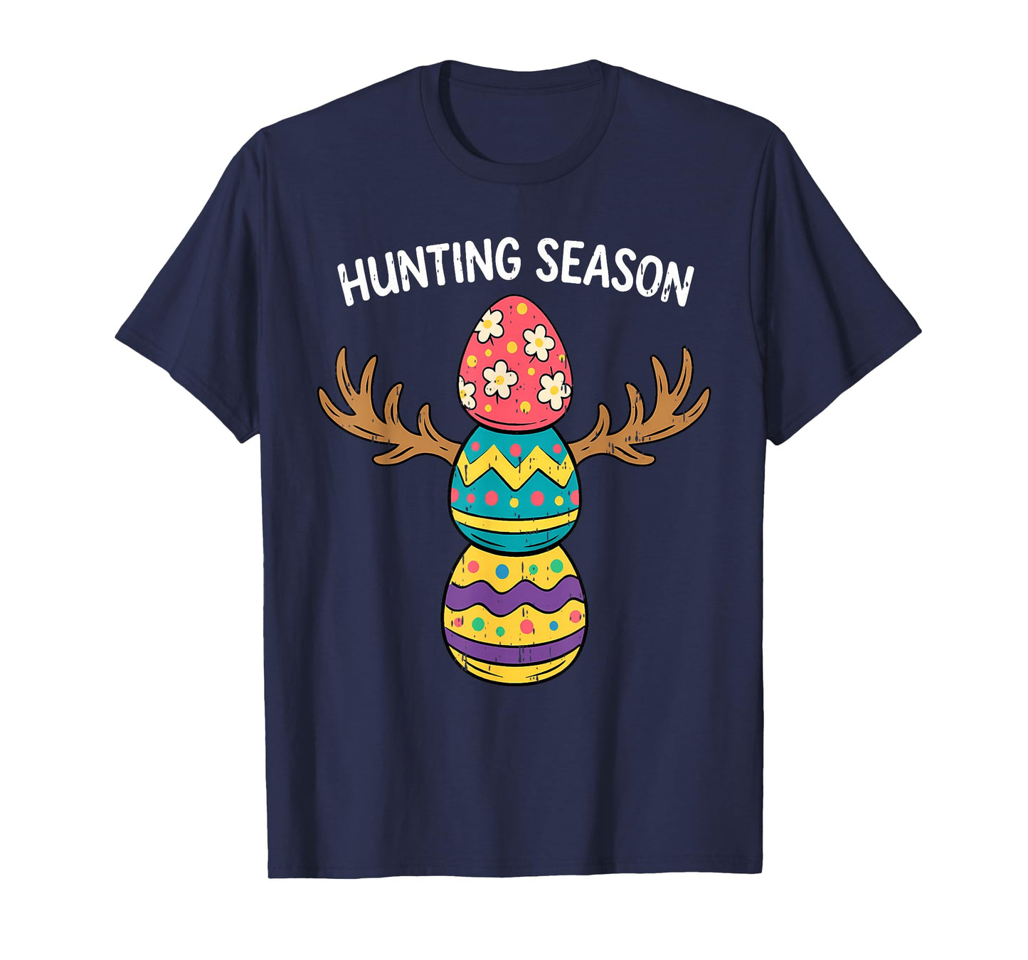 Men Women Easter Hunting Season Eggs Deer Easter Men Women T-Shirt