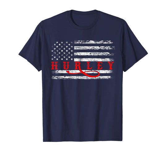 Retro Hurley Home State Cool 70s 80s Style T-Shirt