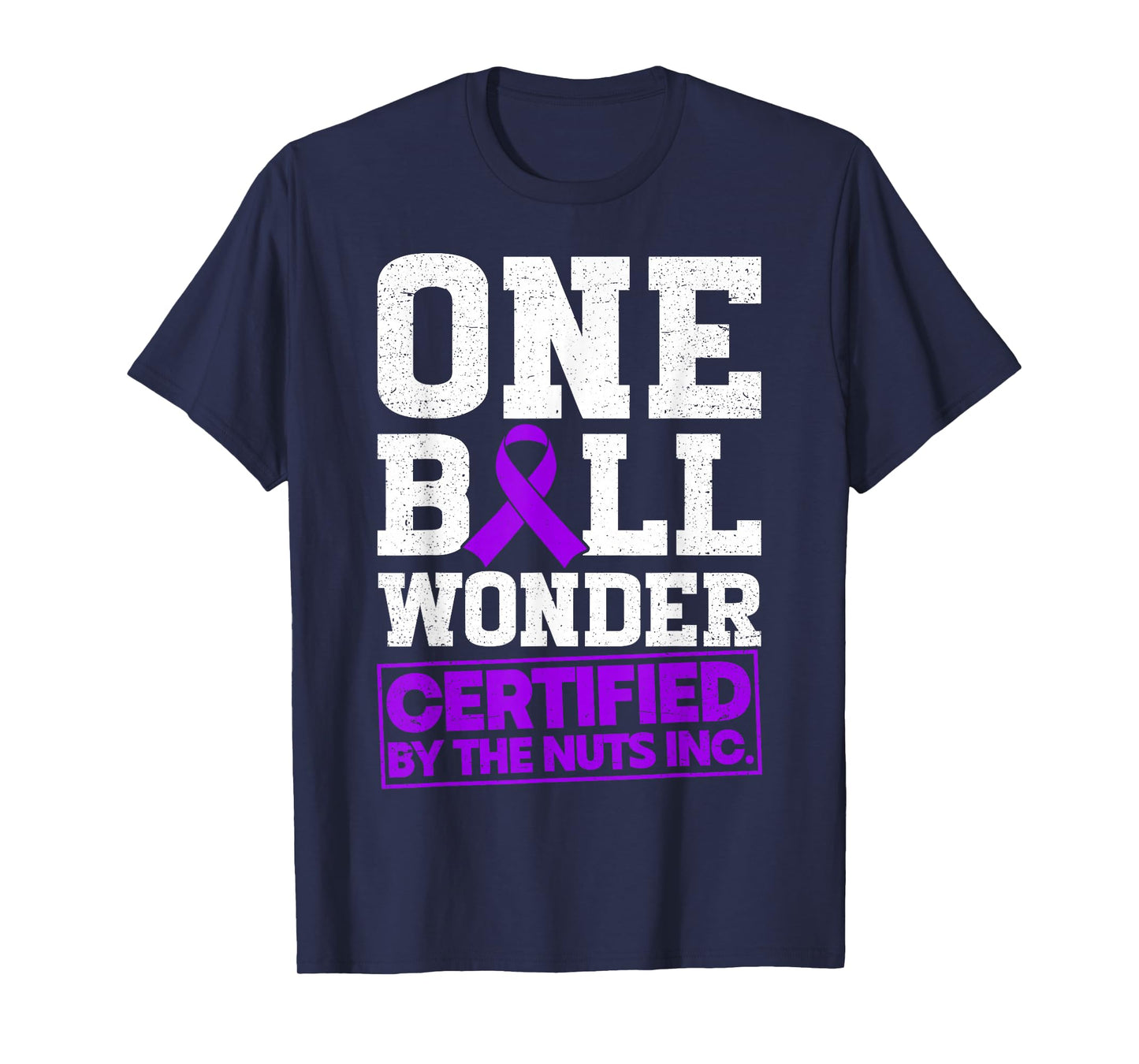 Testicular Cancer Awareness Funny Testicle Removal Surgery T-Shirt