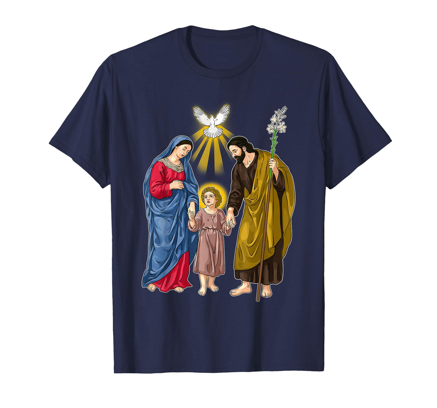 Jesus, Virgin Mary and St Joseph T-Shirt