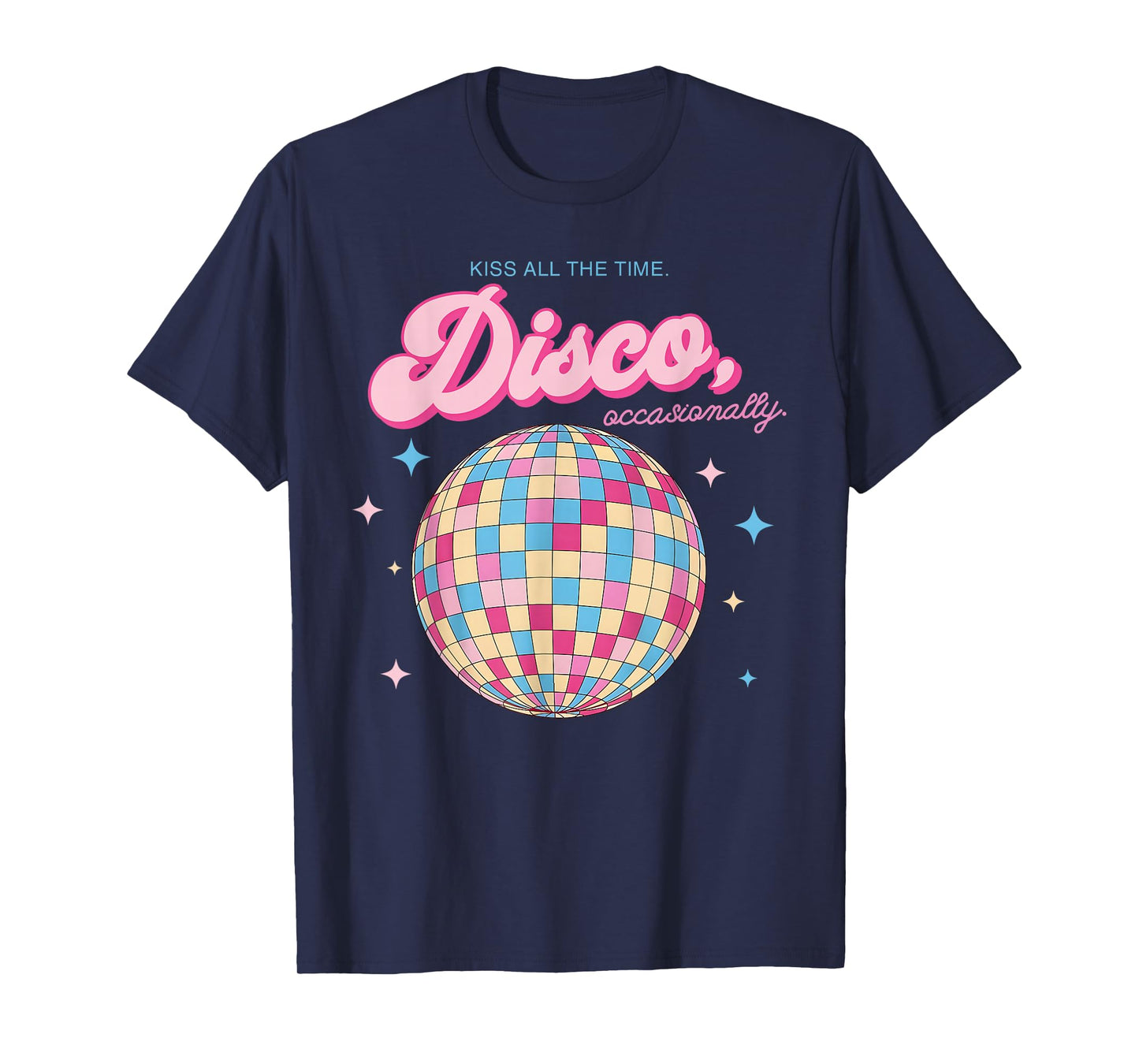Kiss All The time Disco Occasionally Trending Graphic T-Shirt