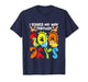 I Roared My Way 100 Days Colorful Dinosaurs 100 Days School T-Shirt