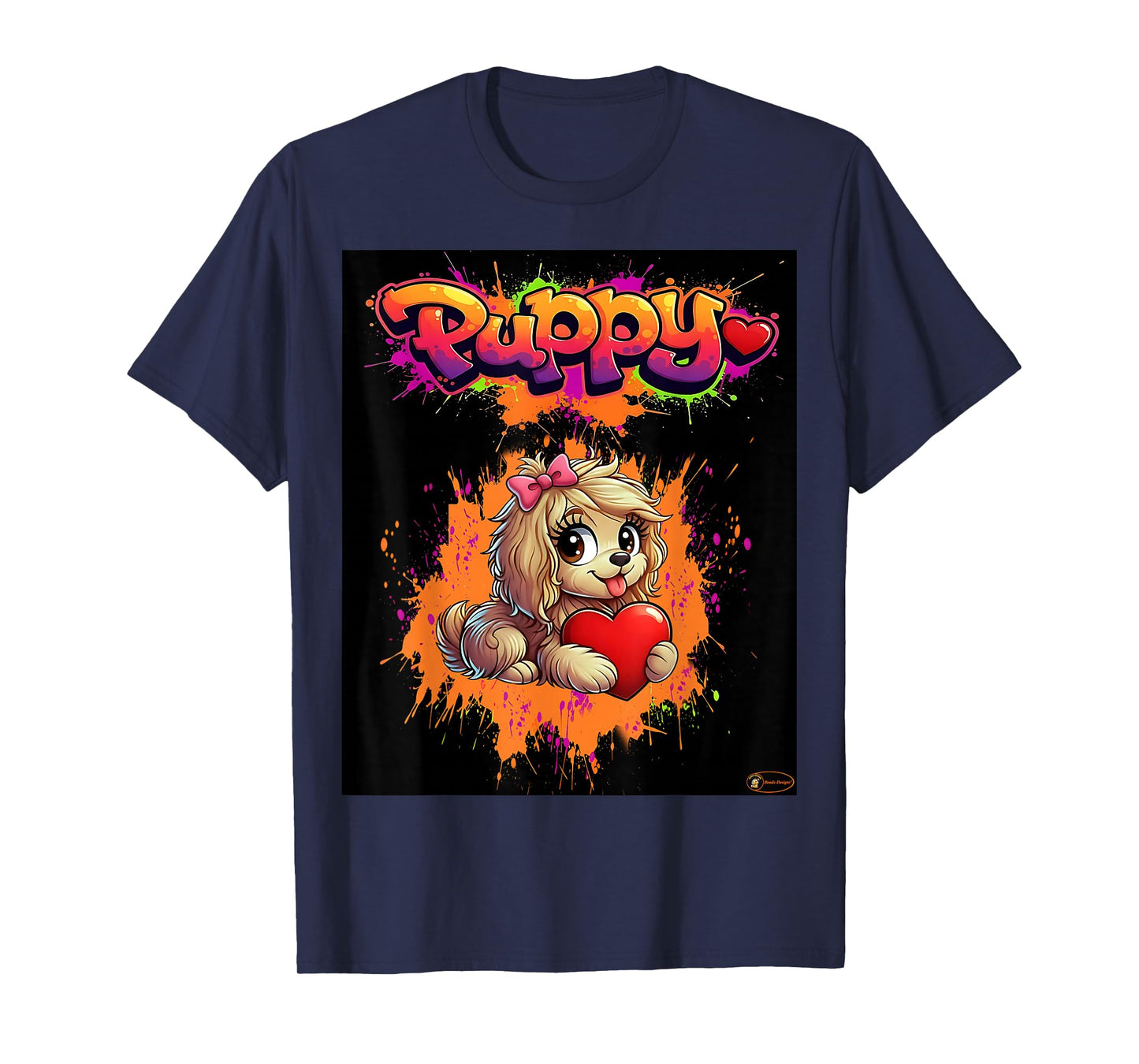 Puppy Heart Design – Adorable Dog Lovers T-Shirt