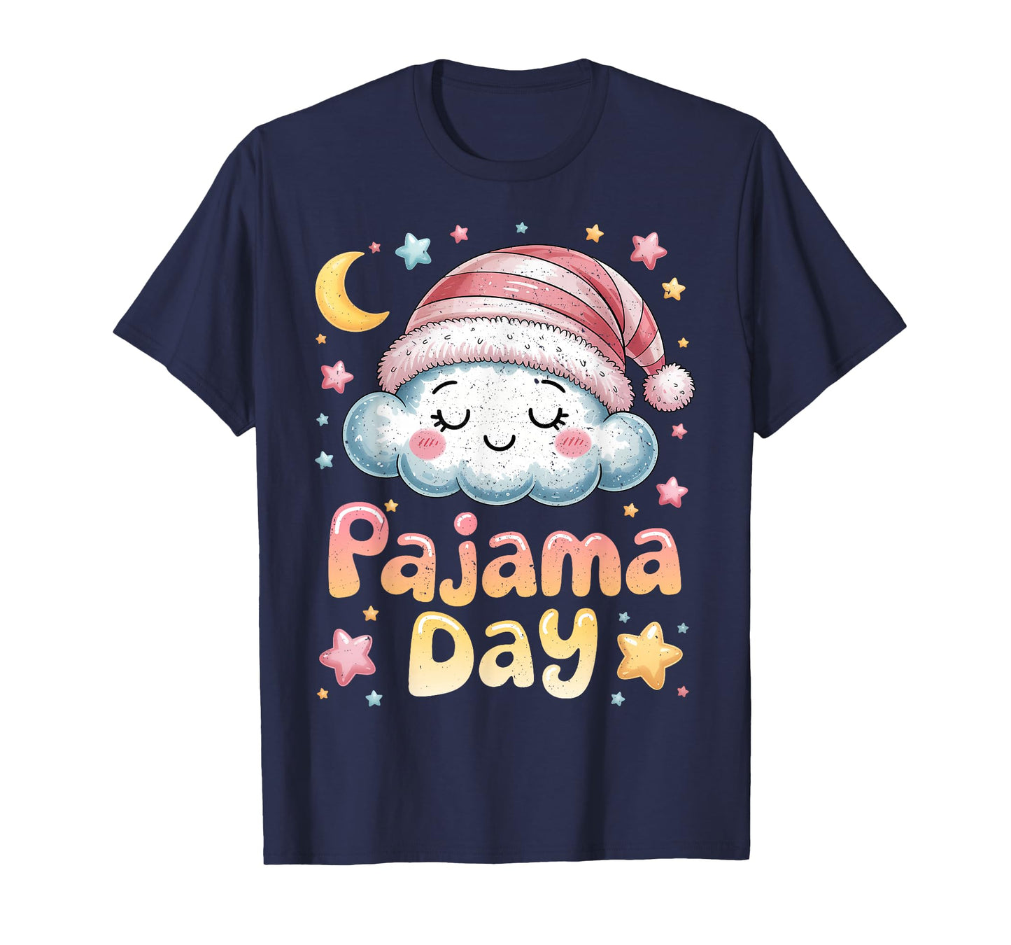 Pajama Day School Spirit Week Fun Cloud Teacher Student T-Shirt