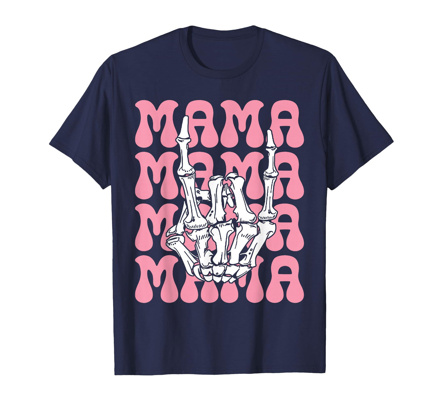 Mama of The Bad Two The Bone Birthday 2 Years Old T-Shirt