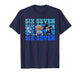 67 Hanukkah Meme Six Seven Dabbing Menorah Dreidel Jewish T-Shirt