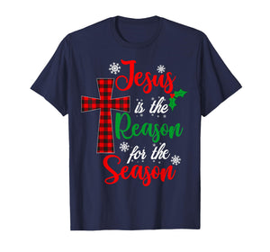 Jesus is The Reason for The Season Holiday Christmas Pajama T-Shirt
