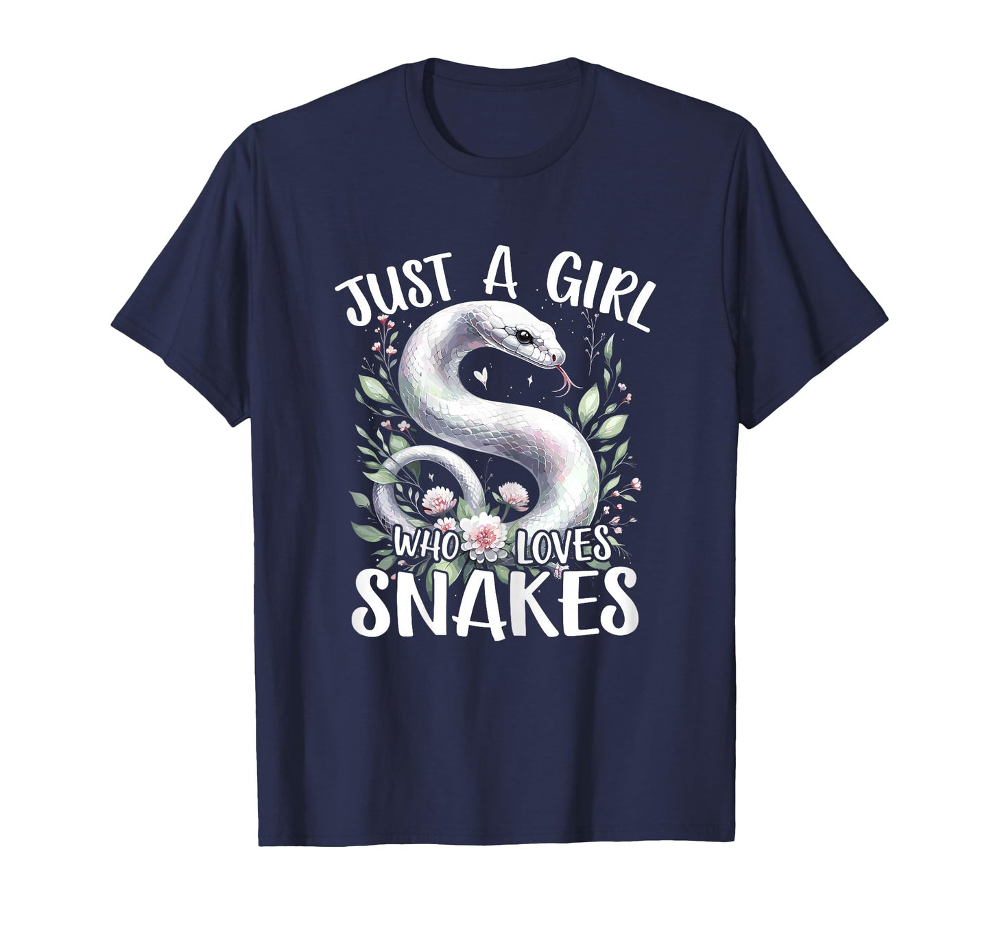 Just a Girl Who Loves Snakes T-Shirt