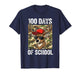 100 Days of School Deer Hunting Kids Students Boys Camo T-Shirt