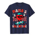 Groovy Heart Mama's Valentine Mom for Boys Girls Kid Toddler T-Shirt