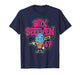 Six Seven 67 Baseball Player Ice Cream Drip Meme Lifestyle T-Shirt