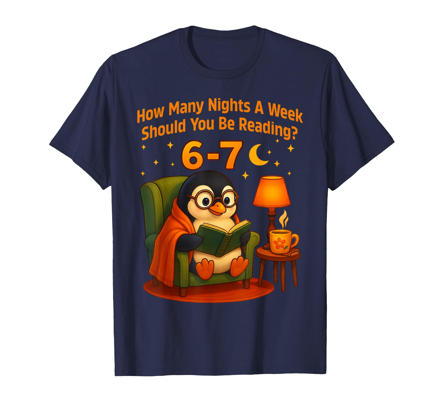 Funny Reading 6 7 Six Seven Meme English Teacher Book Lover T-Shirt