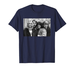 ABBA Swedish Pop Group Portrait Super Trouper 1980 T-Shirt