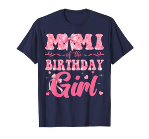 Mimi of The Birthday Girl Family Pink Coquette Bow T-Shirt