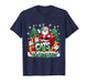 Cats for Everybody Funny Santa Christmas Art T-Shirt
