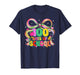 Happy 100 Days of School Coquette Bow Girl Women Teacher T-Shirt