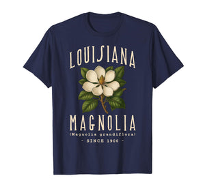 Magnolia Flower Botanical Design T-Shirt