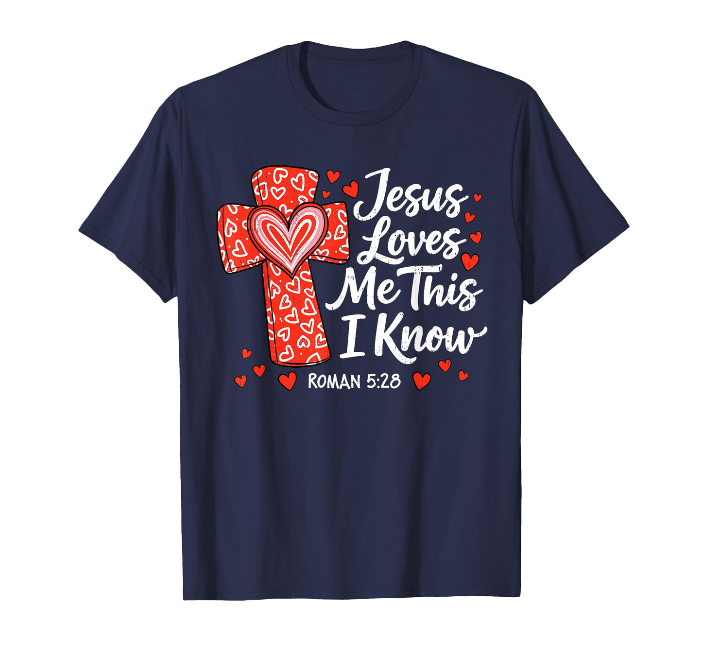 Jesus Love & Faith Valentines Day God Christian Religious T-Shirt