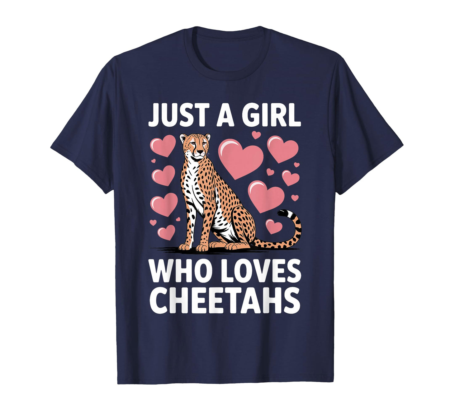 Best Cheetah Costume for Women Girls African Cheetah Lover T-Shirt