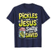 Pickles and Jesus Salty and Saved T-Shirt