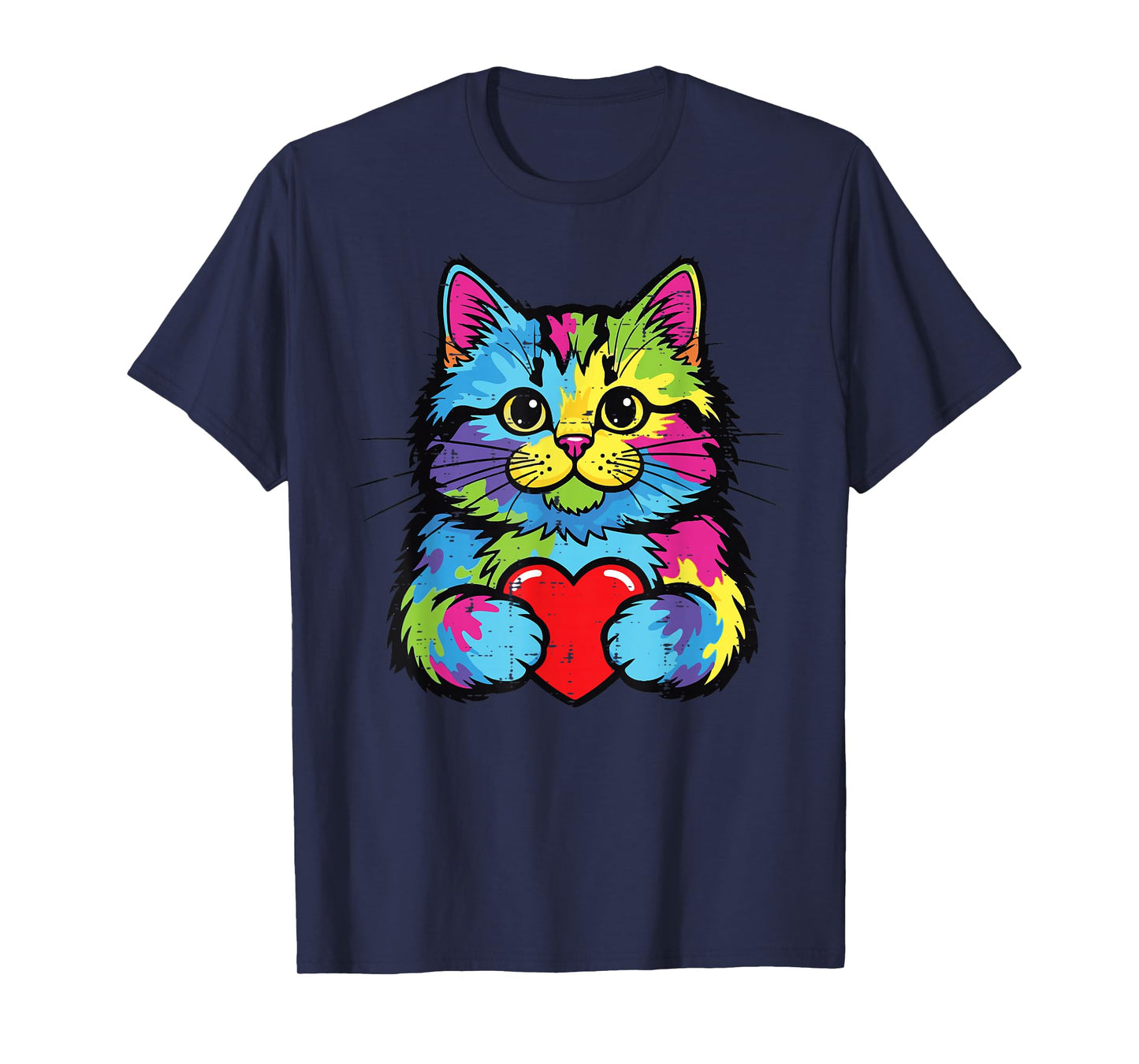 Valentines Day Cat Kitten Valentine Women Girls Kids Men T-Shirt