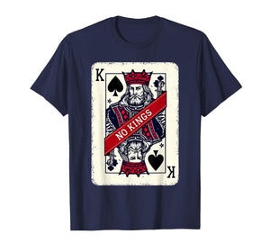 King Card No Kings Statement Art T-Shirt