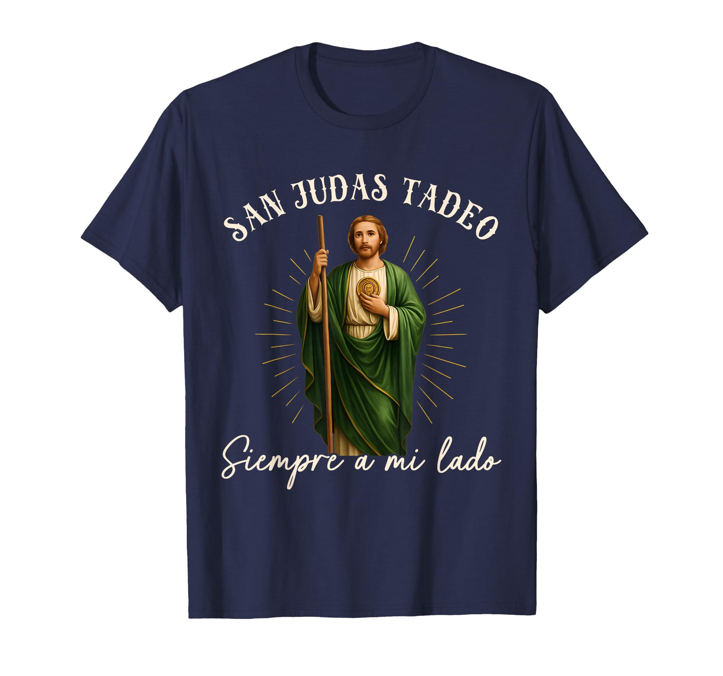 SanJudas Tadeo Siempre A Mi Lado Spanish Jesus Saying T-Shirt