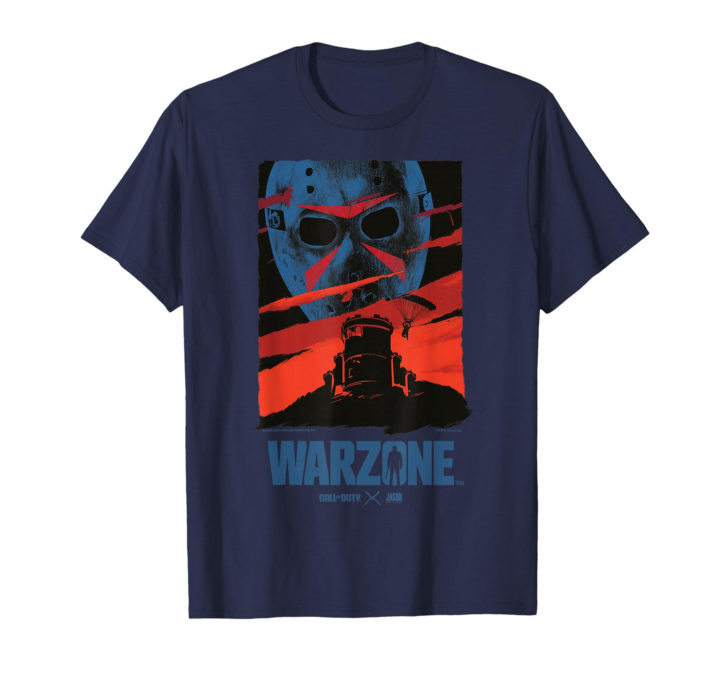 Jason Universe x Call of Duty Warzone Jason's Mask Poster T-Shirt