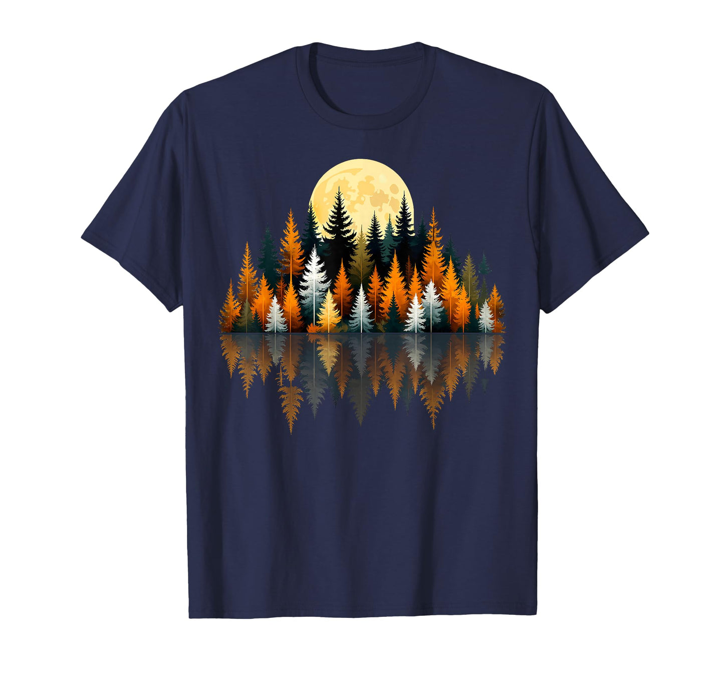 Trees Wildlife Outdoors Nature Vintage Forest T-Shirt