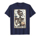 Basketball Mom Tarot Card Basketball Mama Skeleton Coffee T-Shirt