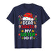 Dear Santa My Sister Did It Christmas Xmas Boys Girls Kids T-Shirt