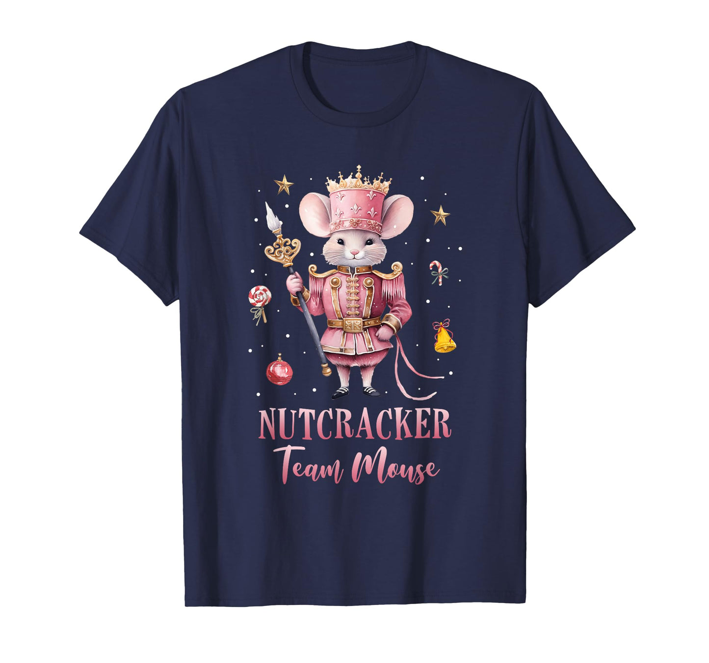 Team Mouse Nutcracker Shirt Christmas Dance Funny Soldier T-Shirt