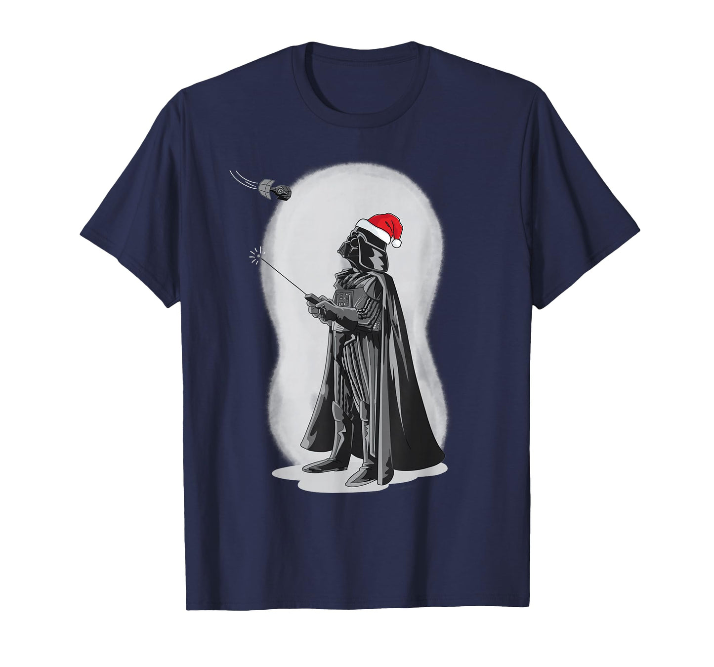 Star Wars Christmas Santa Darth Vader Toy TIE Funny Holiday T-Shirt