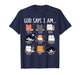 Cute God Says I Am Cat Lover Funny Christian Kids Girls T-Shirt