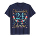 On November 24th A Queen was Born on November 24 Birthday T-Shirt