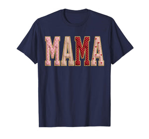 Gifts Love Mother Hearts Mama Valentine Mom Valentines T-Shirt