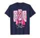 Valentine CNA Nurse Coquette Bow Stethoscope Girl Women T-Shirt