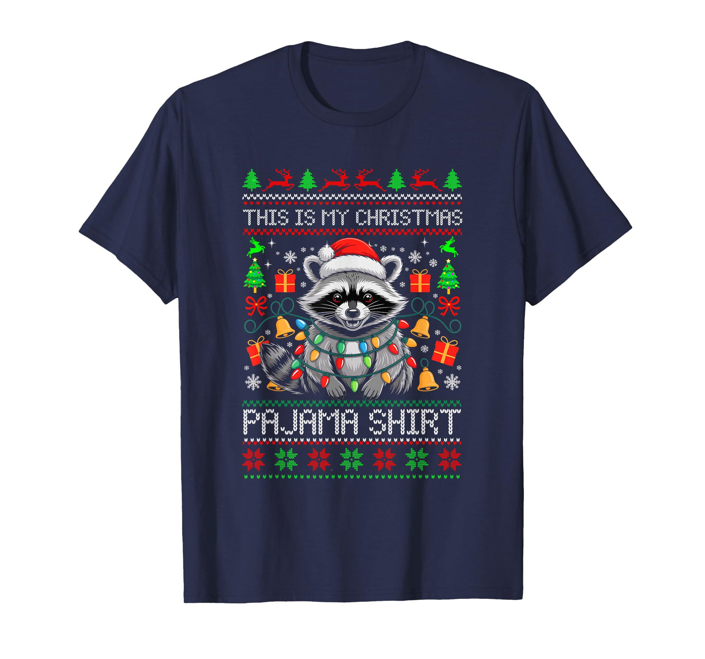 This is My Christmas Pajamas Men, Women Xmas PJs Family T-Shirt